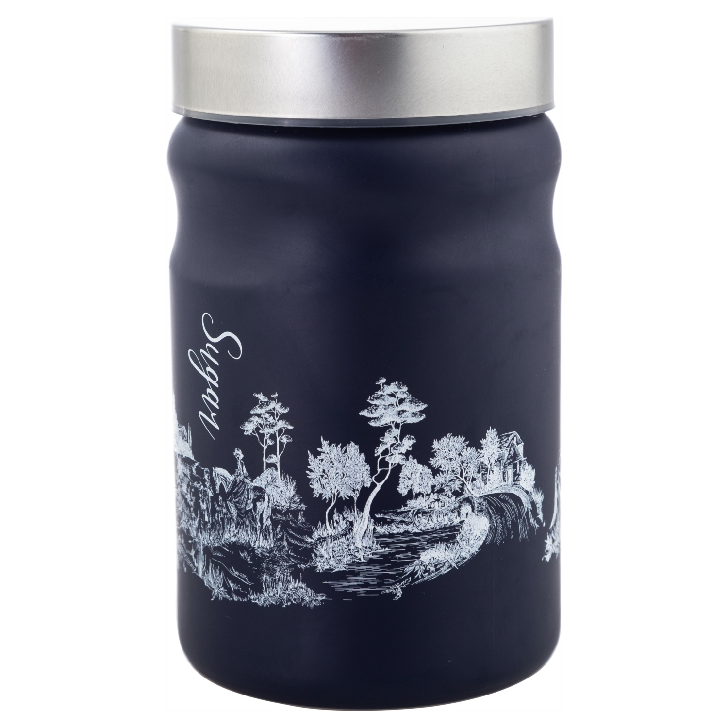 MEDITERRANEAN KAVANOZ-LACİVERT 1400CC SUGAR