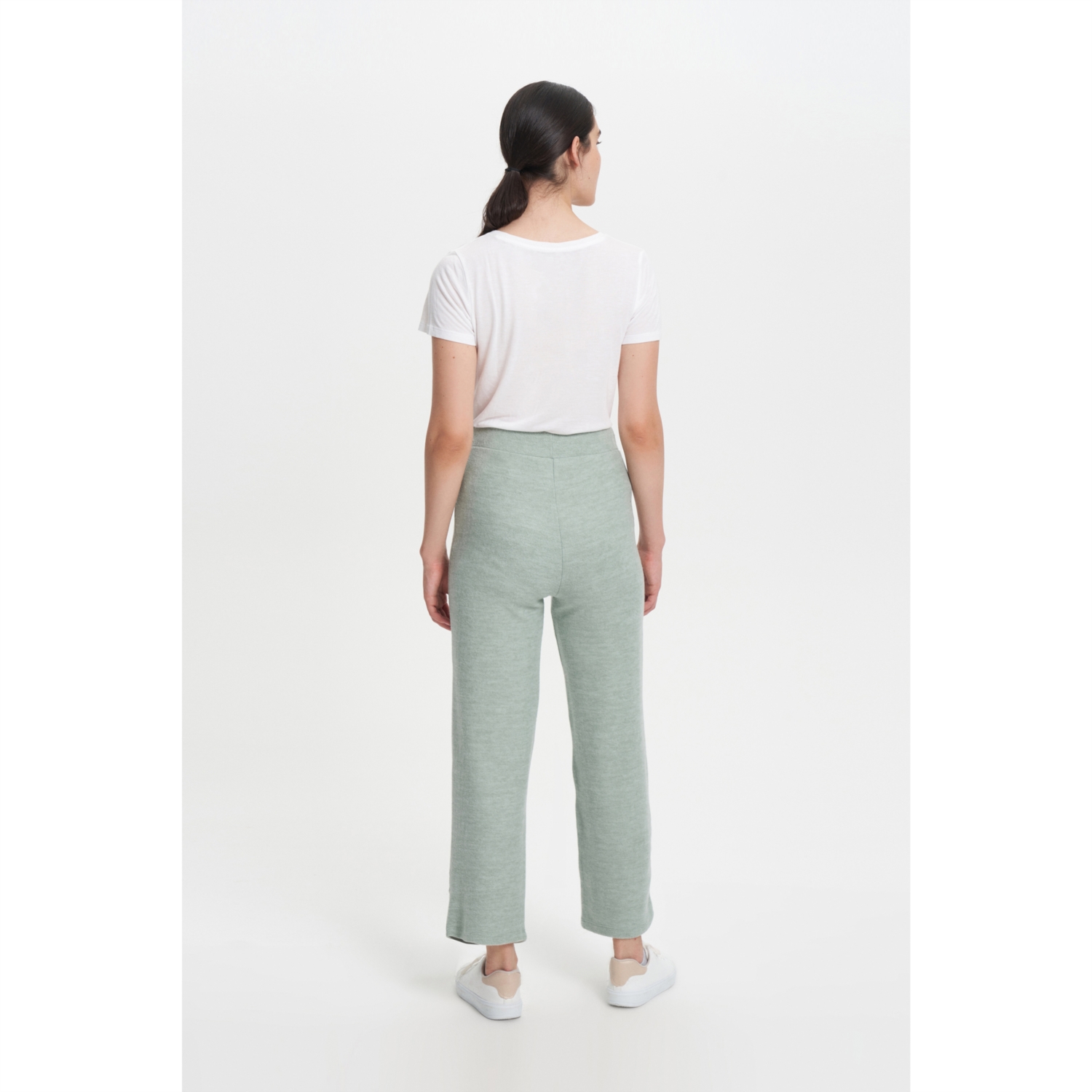 GENİŞ PAÇA TRİKO PANTOLON