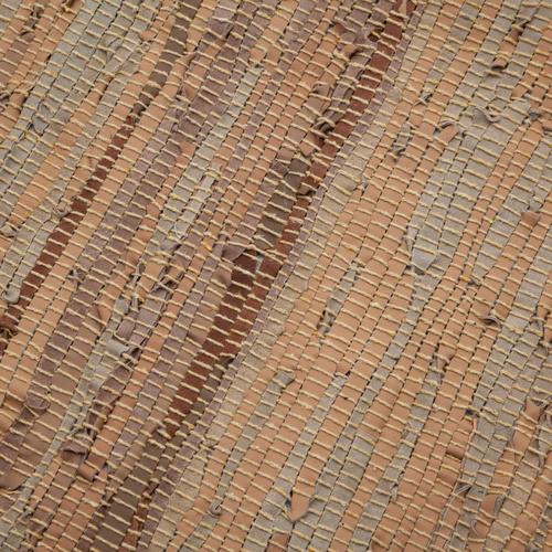  CORNE DERİ HALI BEJ 120X180