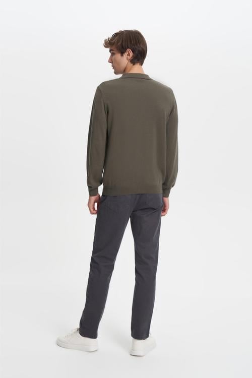  FERMUARLI POLO YAKA KAZAK