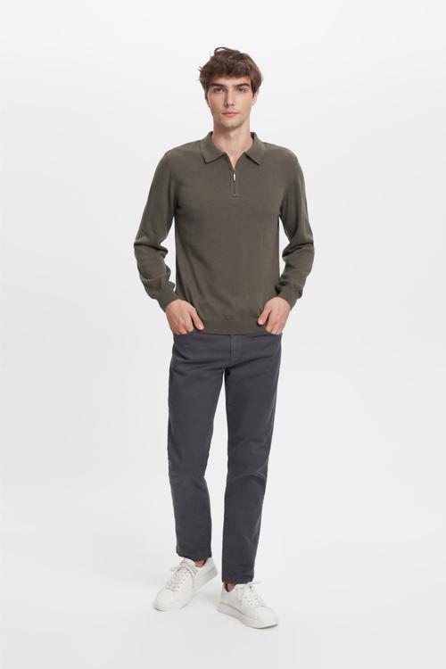  FERMUARLI POLO YAKA KAZAK