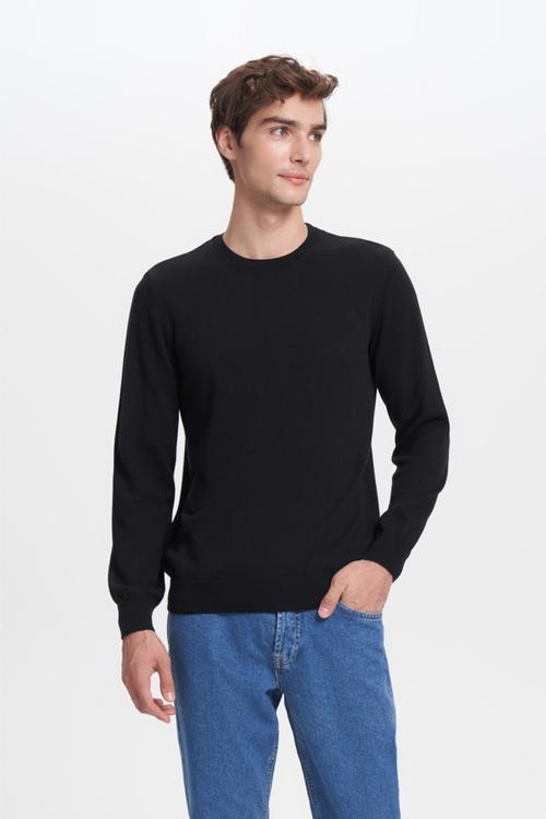  BİSİKLET YAKA BASIC TRİKO KAZAK