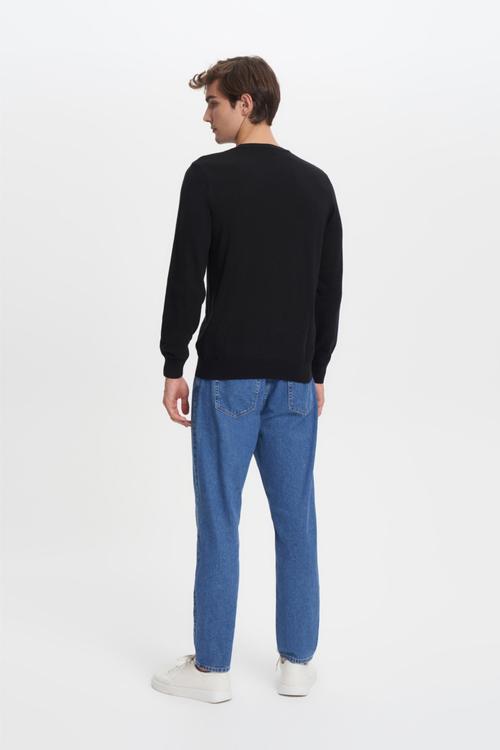  BİSİKLET YAKA BASIC TRİKO KAZAK