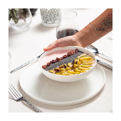  EPHESUS WHITE ÇUKUR TABAK 22CM