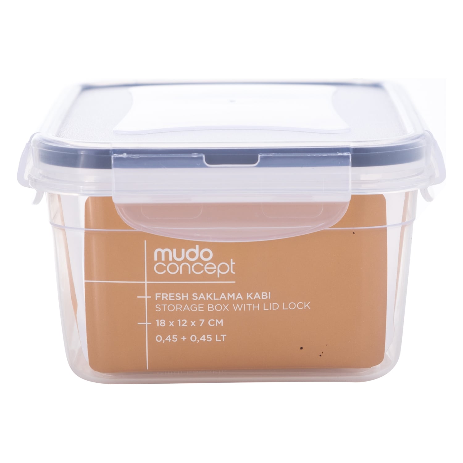 FRESH SAKLAMA KABI 2 BÖLMELİ 18X12 CM