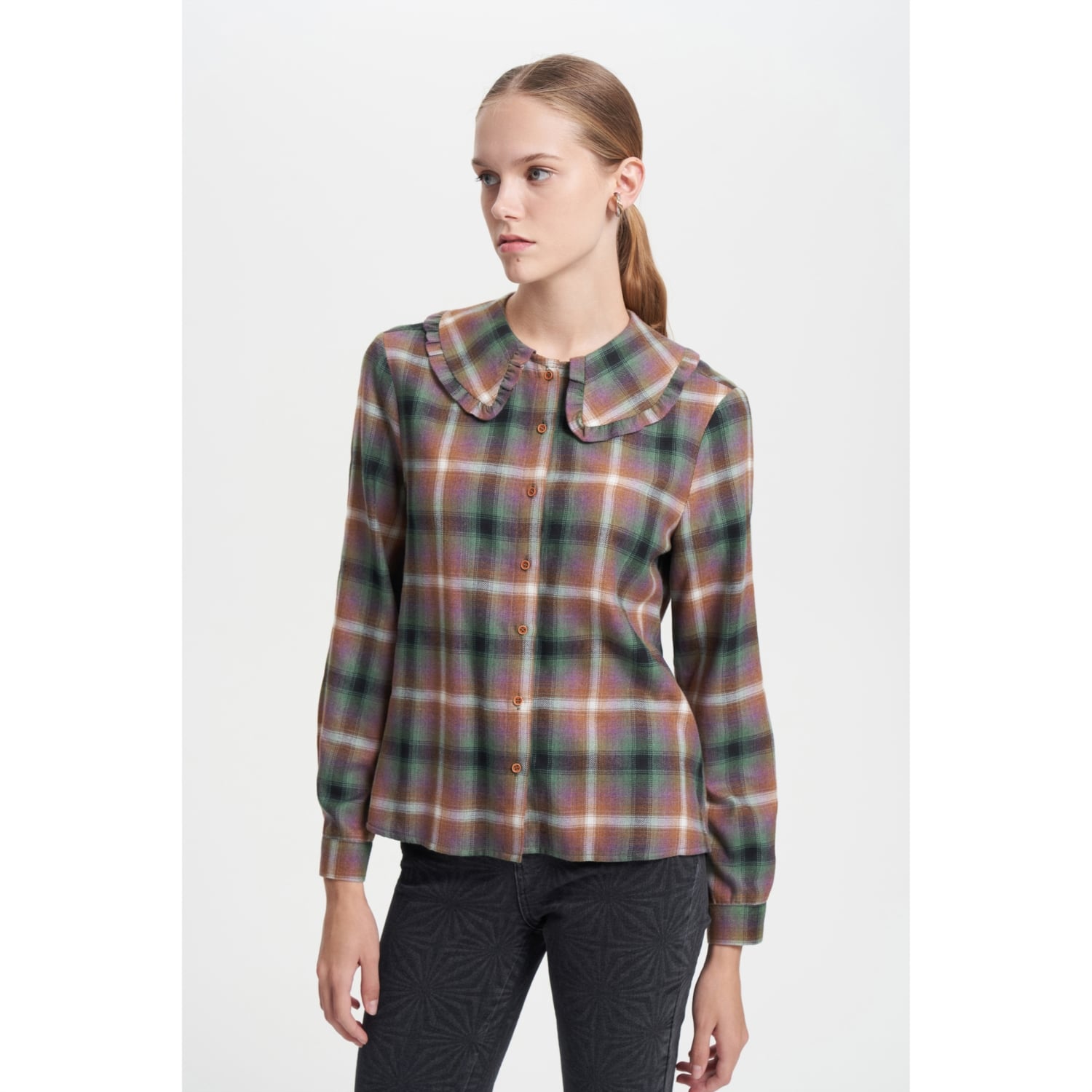 BEBE YAKA EKOSELİ GÖMLEK