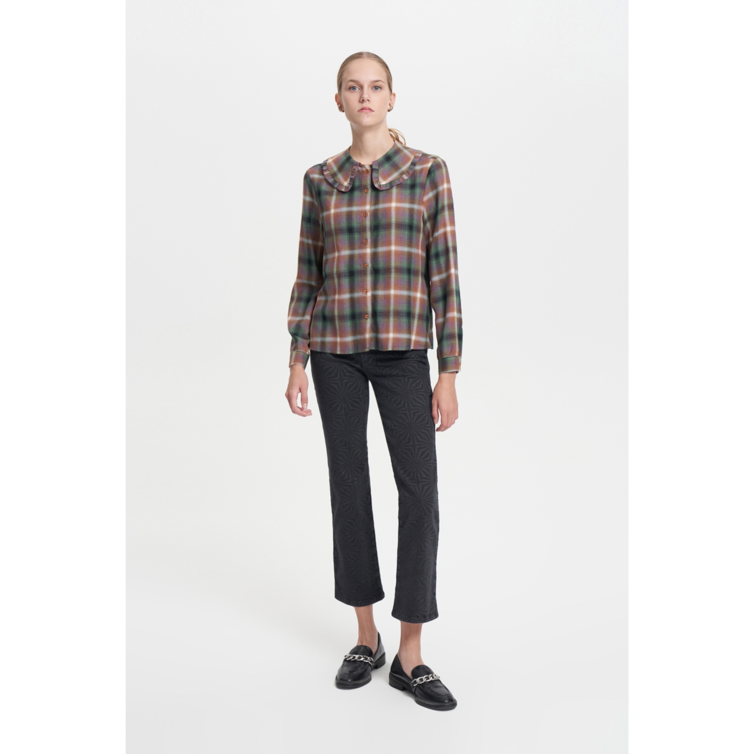 BEBE YAKA EKOSELİ GÖMLEK