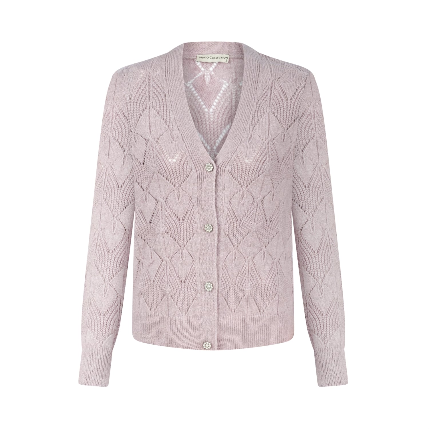 TAŞLI DÜĞME DETAYLI TRİKO HIRKA