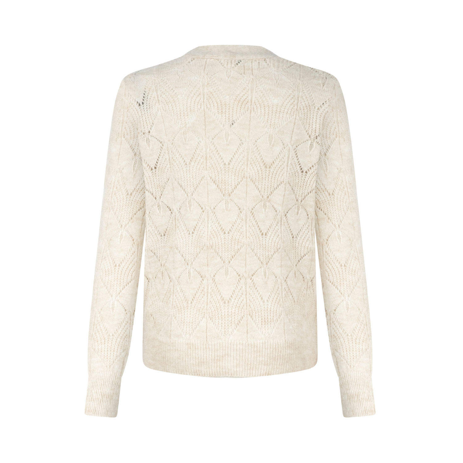 TAŞLI DÜĞME DETAYLI TRİKO HIRKA