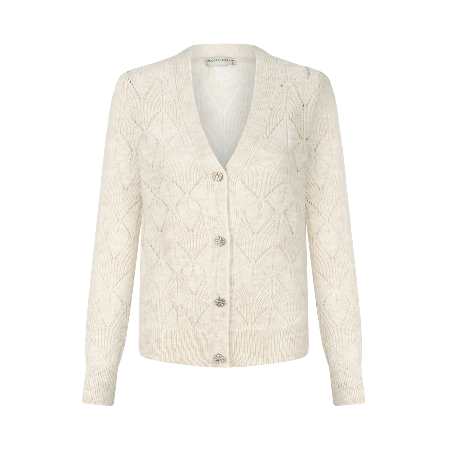 TAŞLI DÜĞME DETAYLI TRİKO HIRKA