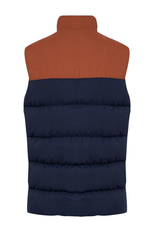  DİK YAKA ÇİFT TARAFLI ŞİŞME YELEK