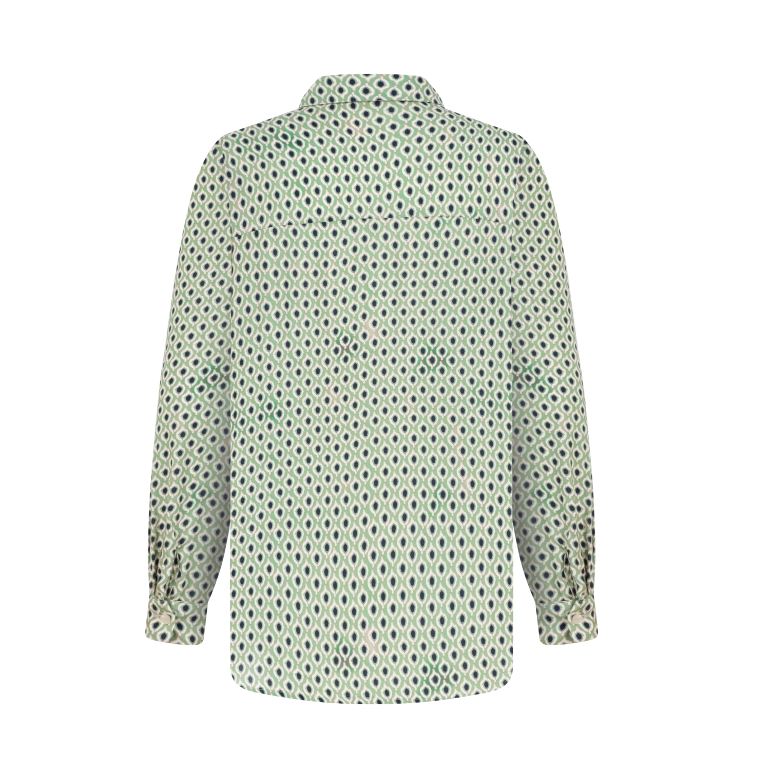 DESENLİ REGULAR FIT VİSKOZ GÖMLEK