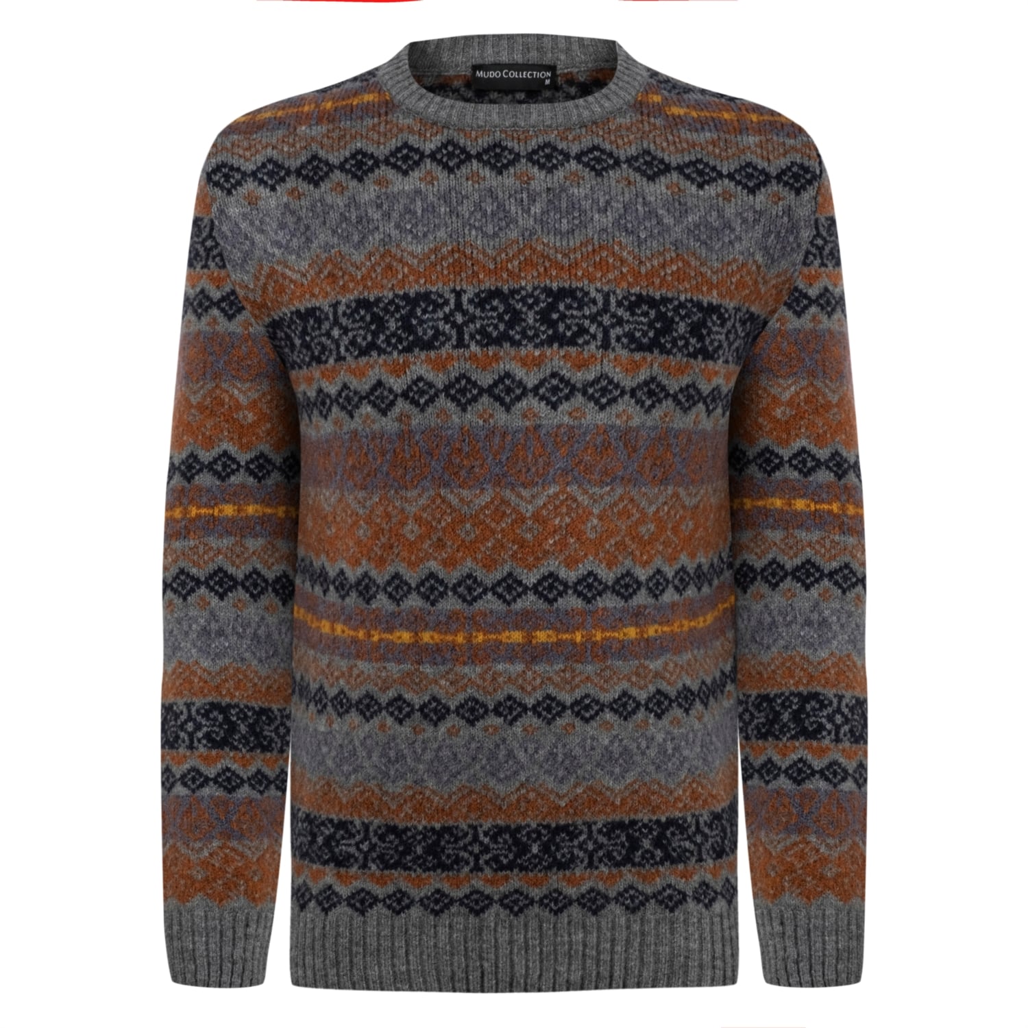 JAKARLI BİSİKLET YAKA TRİKO KAZAK