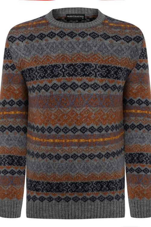  JAKARLI BİSİKLET YAKA TRİKO KAZAK