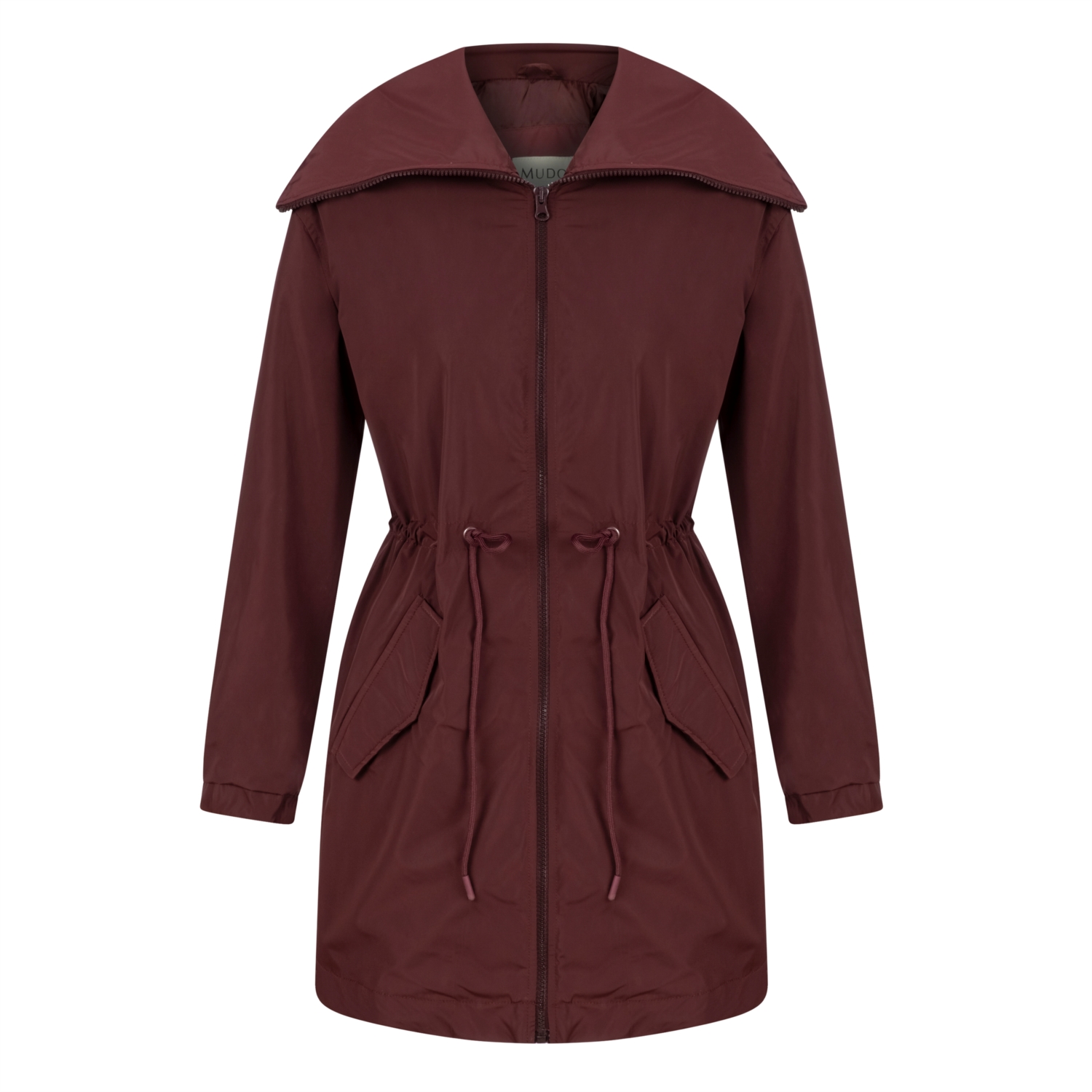 BELİ BAĞLAMALI İNCE PARKA