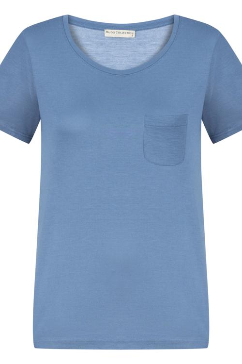  VİSKON KISA KOLLU BASIC T-SHIRT