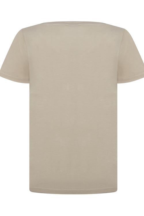  V YAKA KISA KOLLU BASIC T- SHIRT