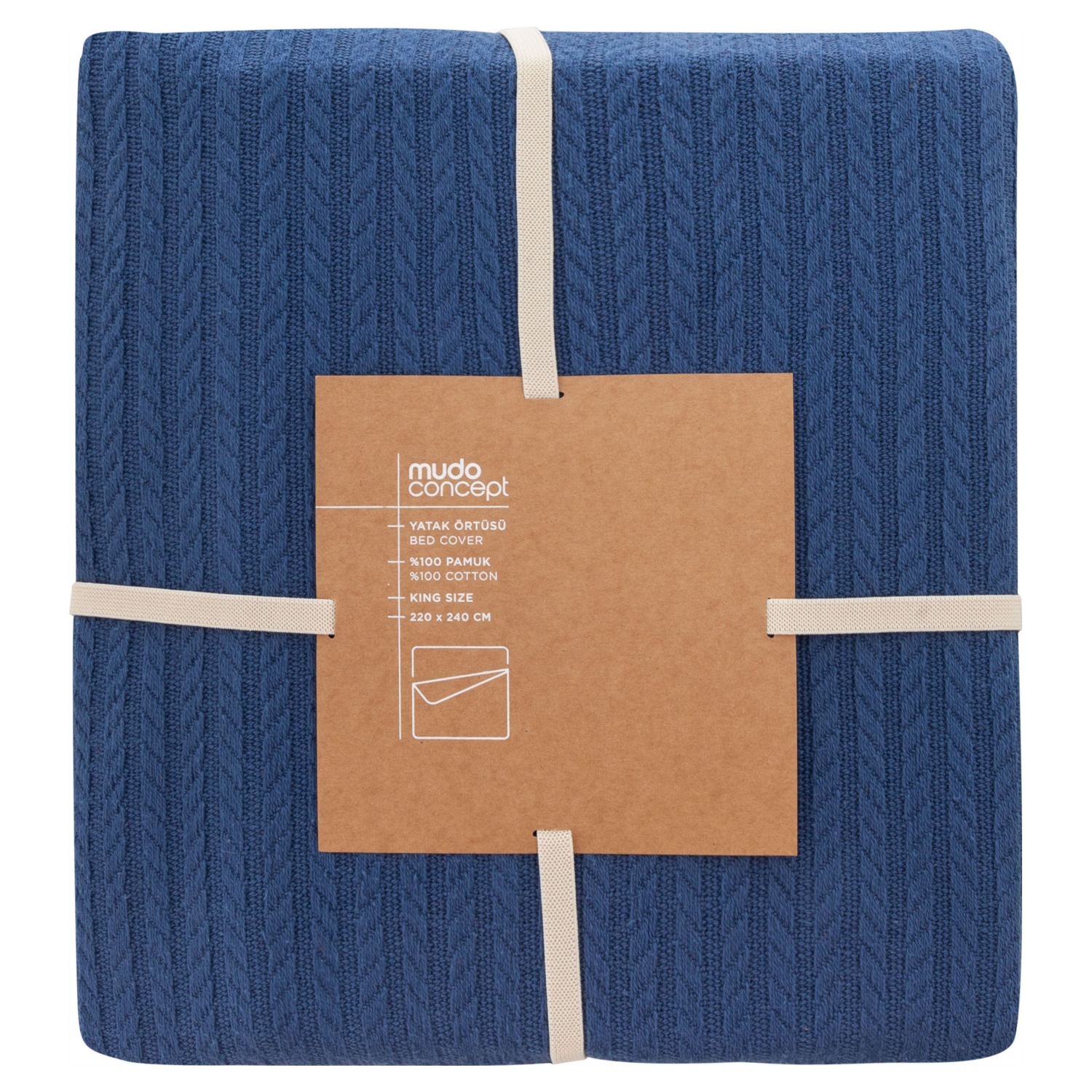 ALLY KING BOY YATAK ÖRTÜSÜ MAVİ 220X240