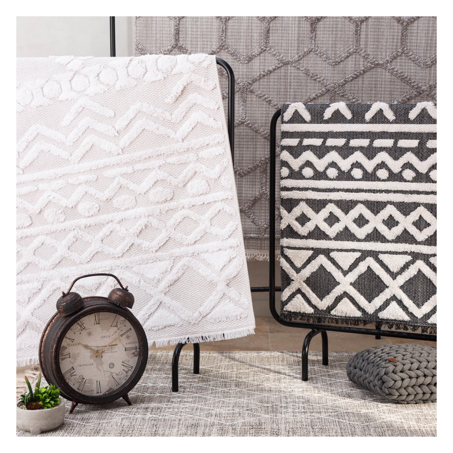 TAYLOR HALI KREM 130x190