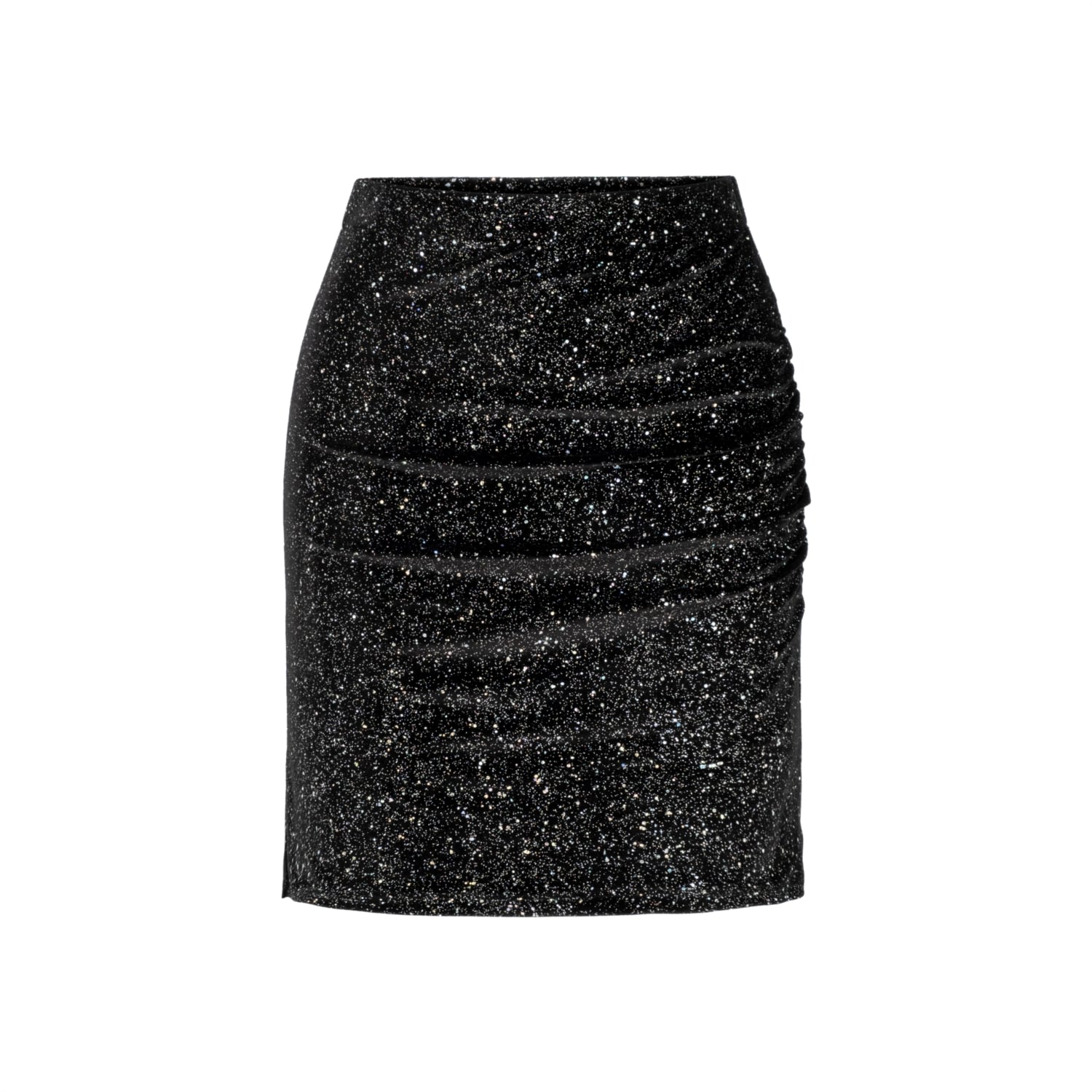 SİMLİ DRAPELİ A FORM MİNİ ETEK