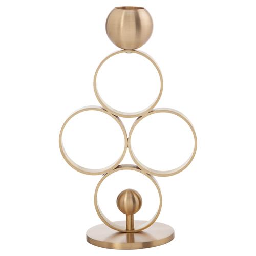  MACY TOP PİRİNÇ MUMLUK 18CM