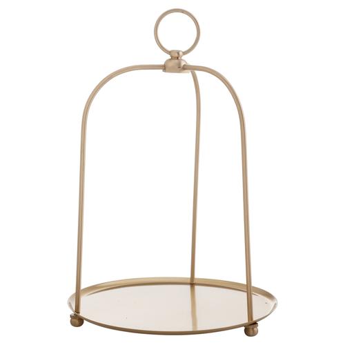  NELLY PİRİNÇ DEKORATİF TEPSİ 26CM