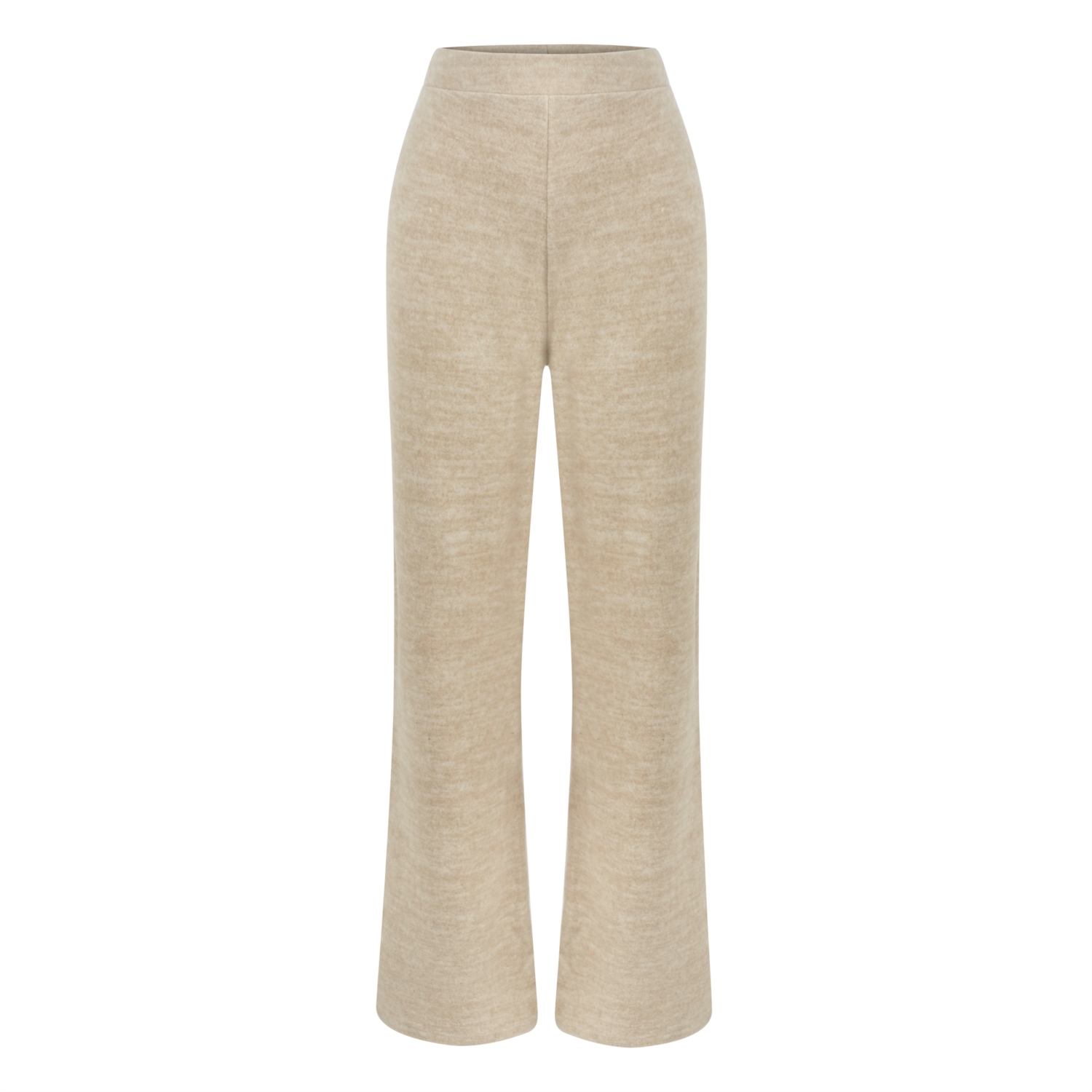 VİSKON KARIŞIMLI GENİŞ PAÇA ÖRME PANTOLON