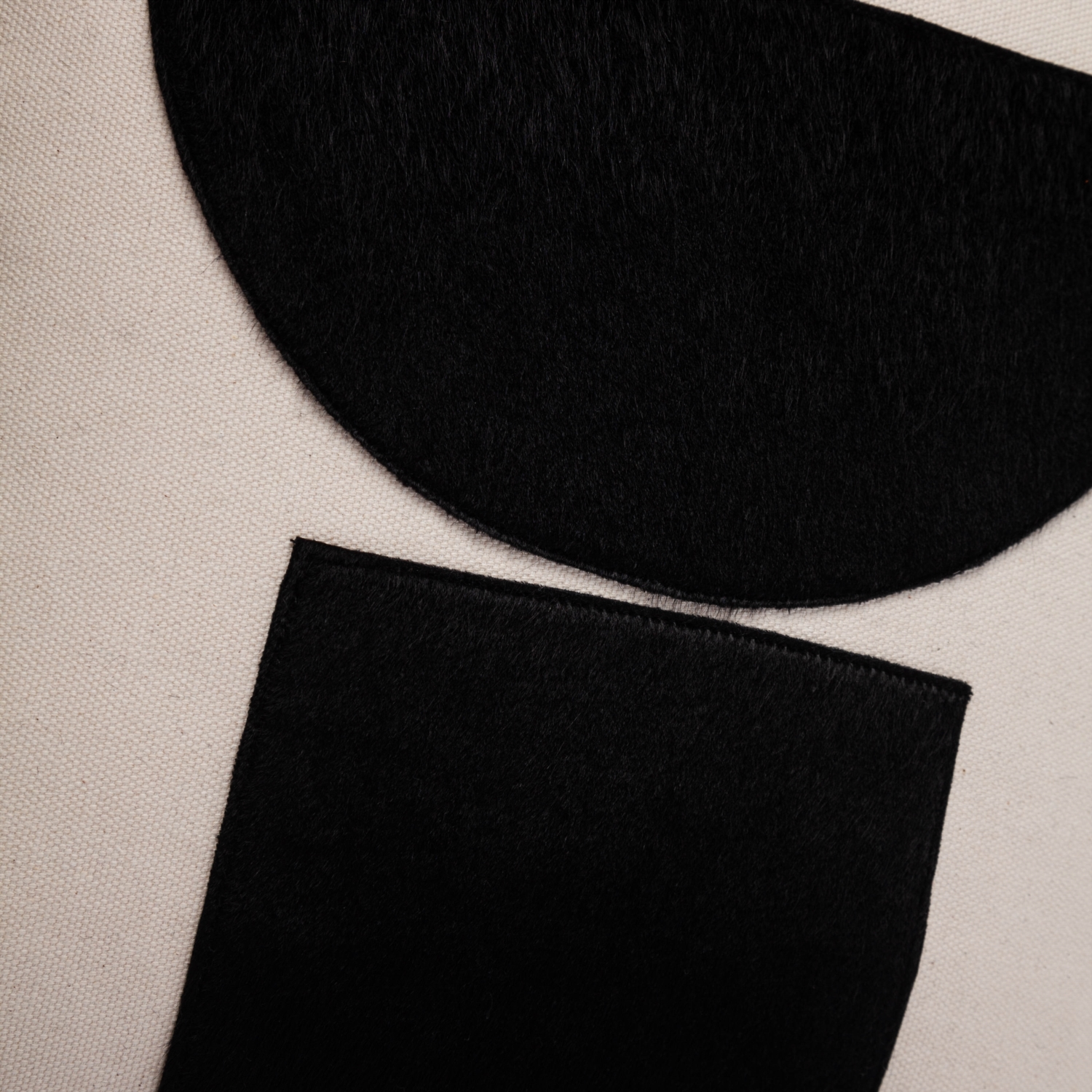 LOA KIRLENT EKRU SİYAH 43X43CM