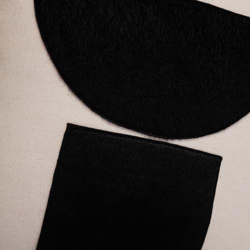  LOA KIRLENT EKRU SİYAH 43X43CM