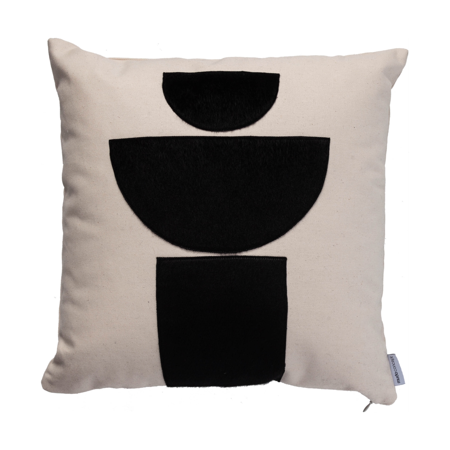 LOA KIRLENT EKRU SİYAH 43X43CM