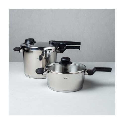  FISSLER VITAVIT COMFORT DÜDÜKLÜ TENCERE SETİ 6.0L+3,5L