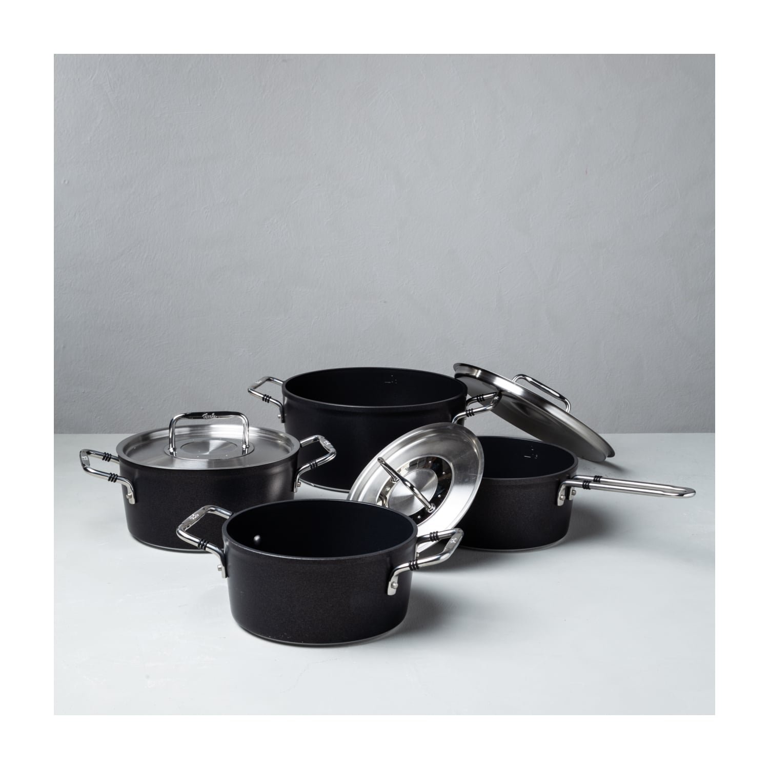 FISSLER PROTECT LUNO ÇELİK TENCERE SETİ 7 PARÇA