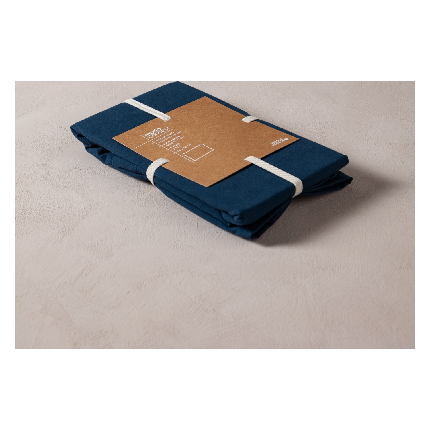 SOHO 2'Lİ YASTIK KILIFI LACİVERT 50X70