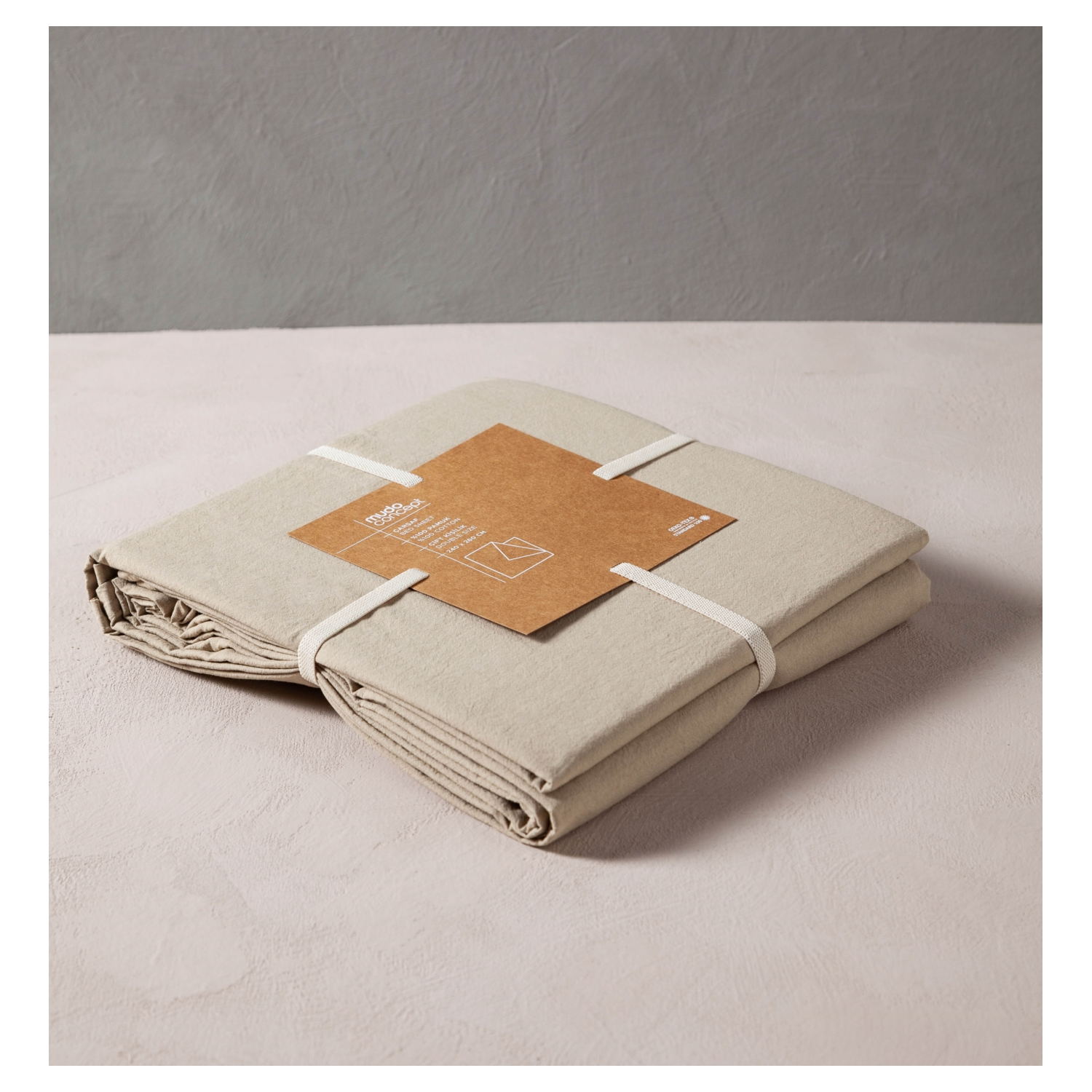 SOHO DÜZ ÇARŞAF TAŞ RENGİ 240X260