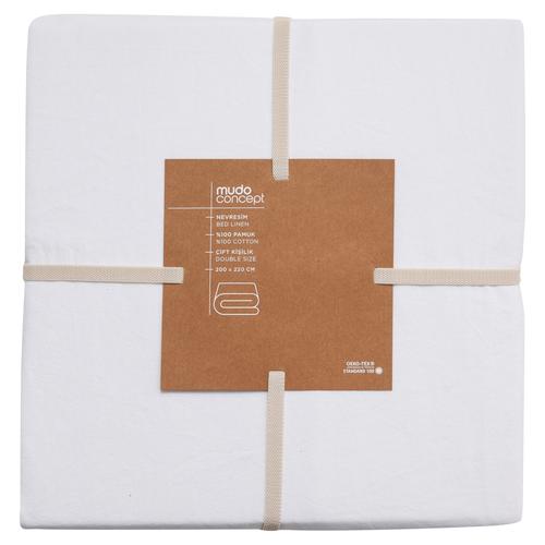  SOHO NEVRESİM ÇİFT KİŞİLİK BEYAZ 200X220