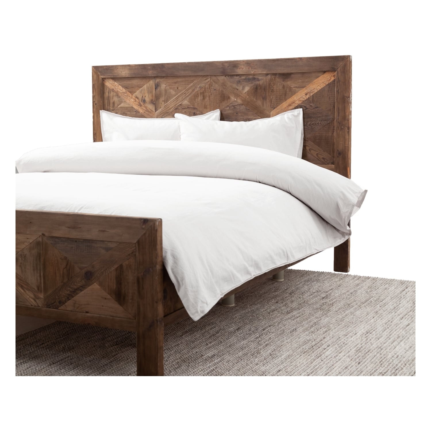 SOHO NEVRESİM ÇİFT KİŞİLİK BEYAZ 200X220