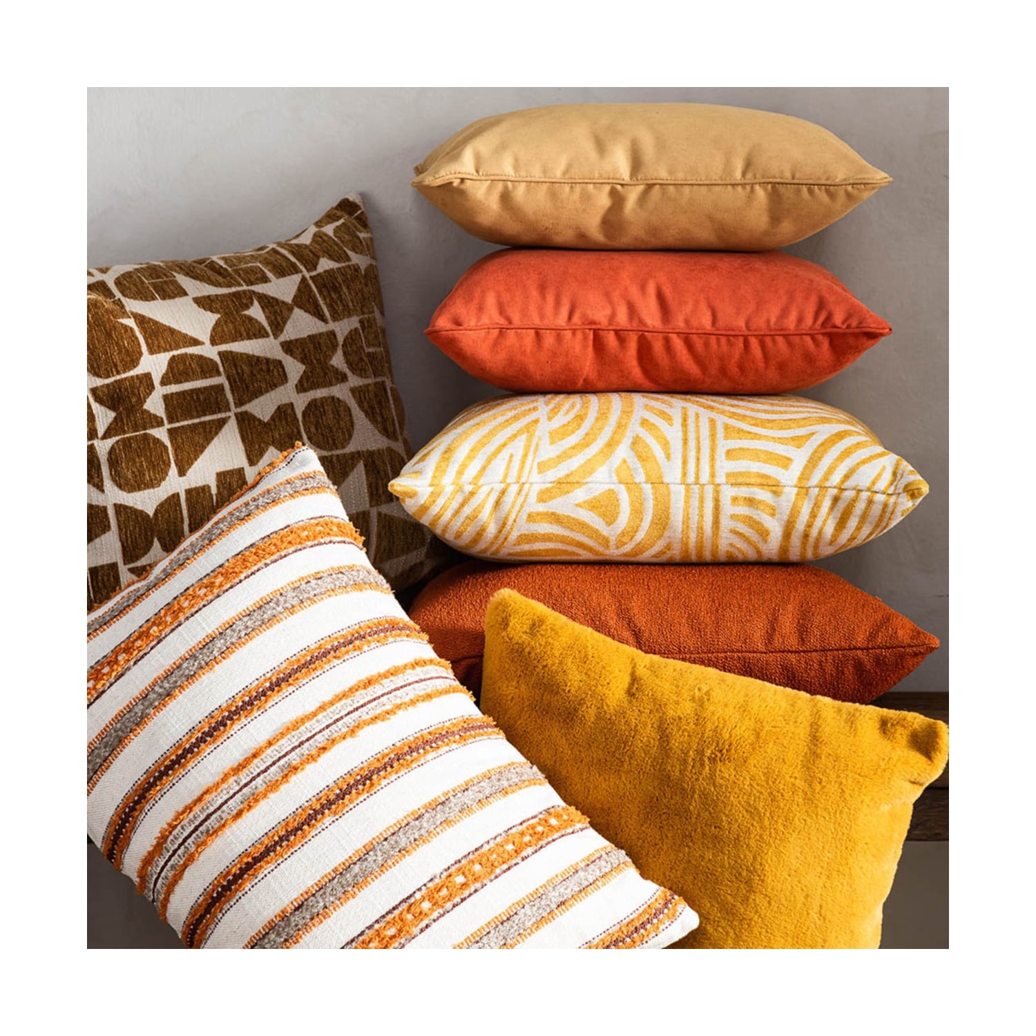 ZOE KIRLENT TURUNCU 45X45