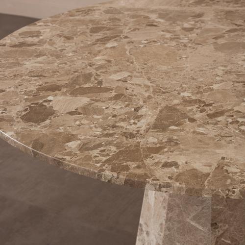  LATTE MERMER YUVARLAK YEMEK MASASI 150X150