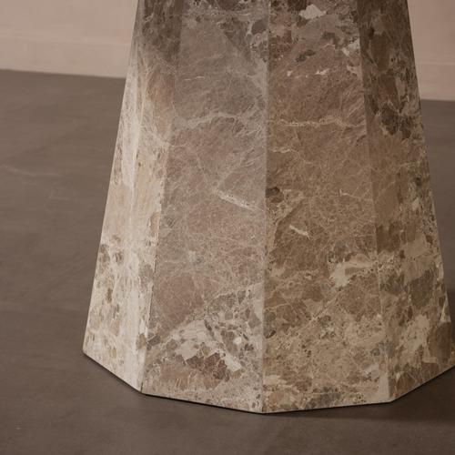  LATTE MERMER YUVARLAK YEMEK MASASI 150X150