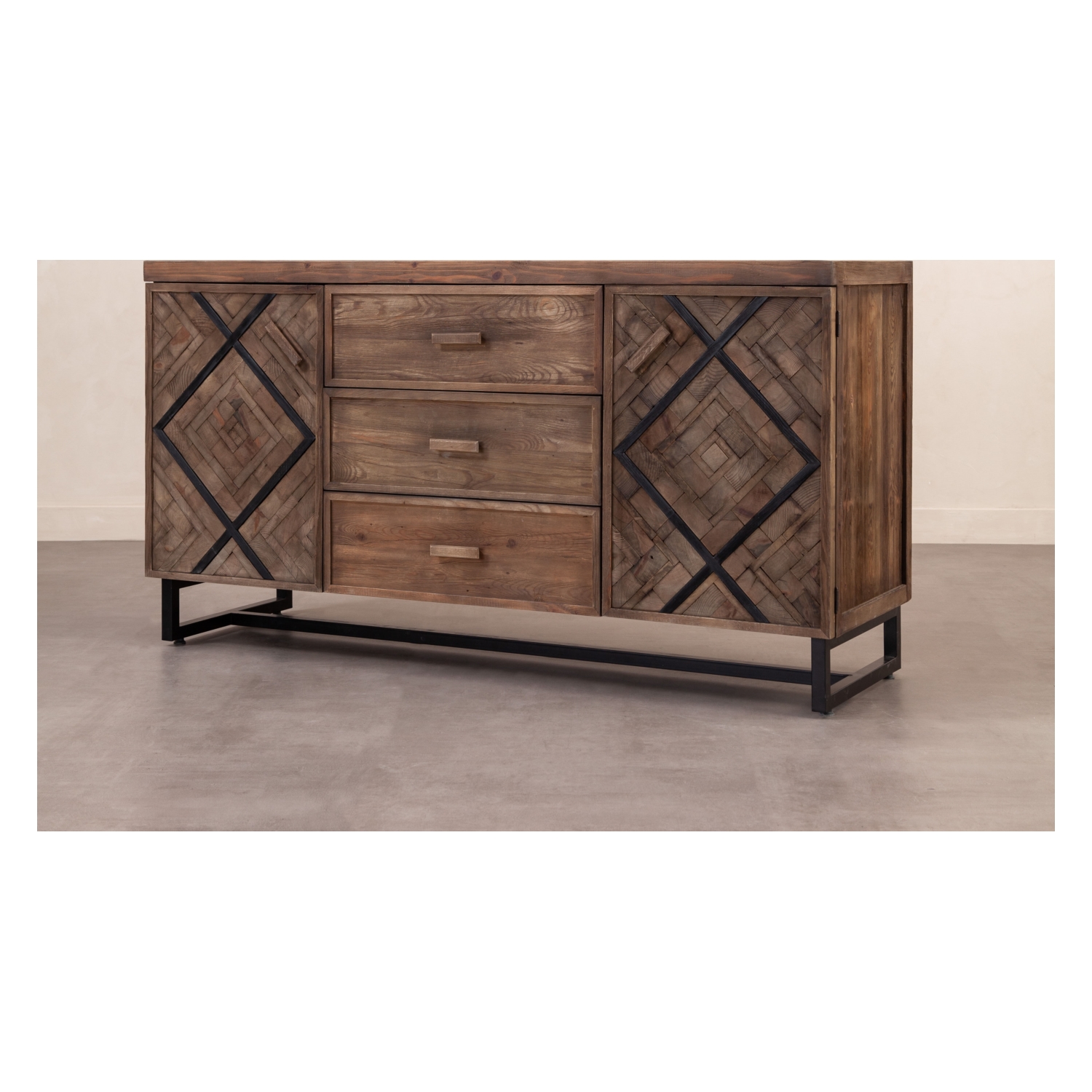 VERTICAL MASİF AHŞAP KONSOL