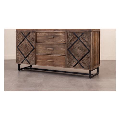  VERTICAL MASİF AHŞAP KONSOL