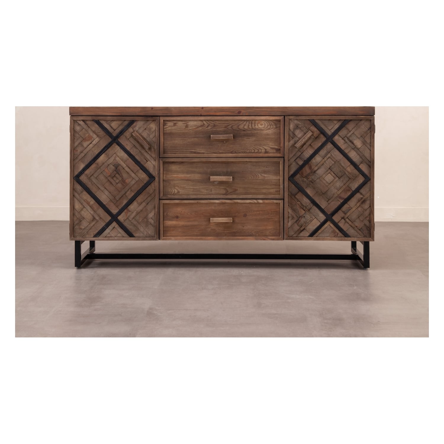 VERTICAL MASİF AHŞAP KONSOL