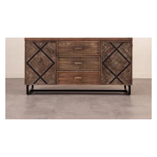  VERTICAL MASİF AHŞAP KONSOL