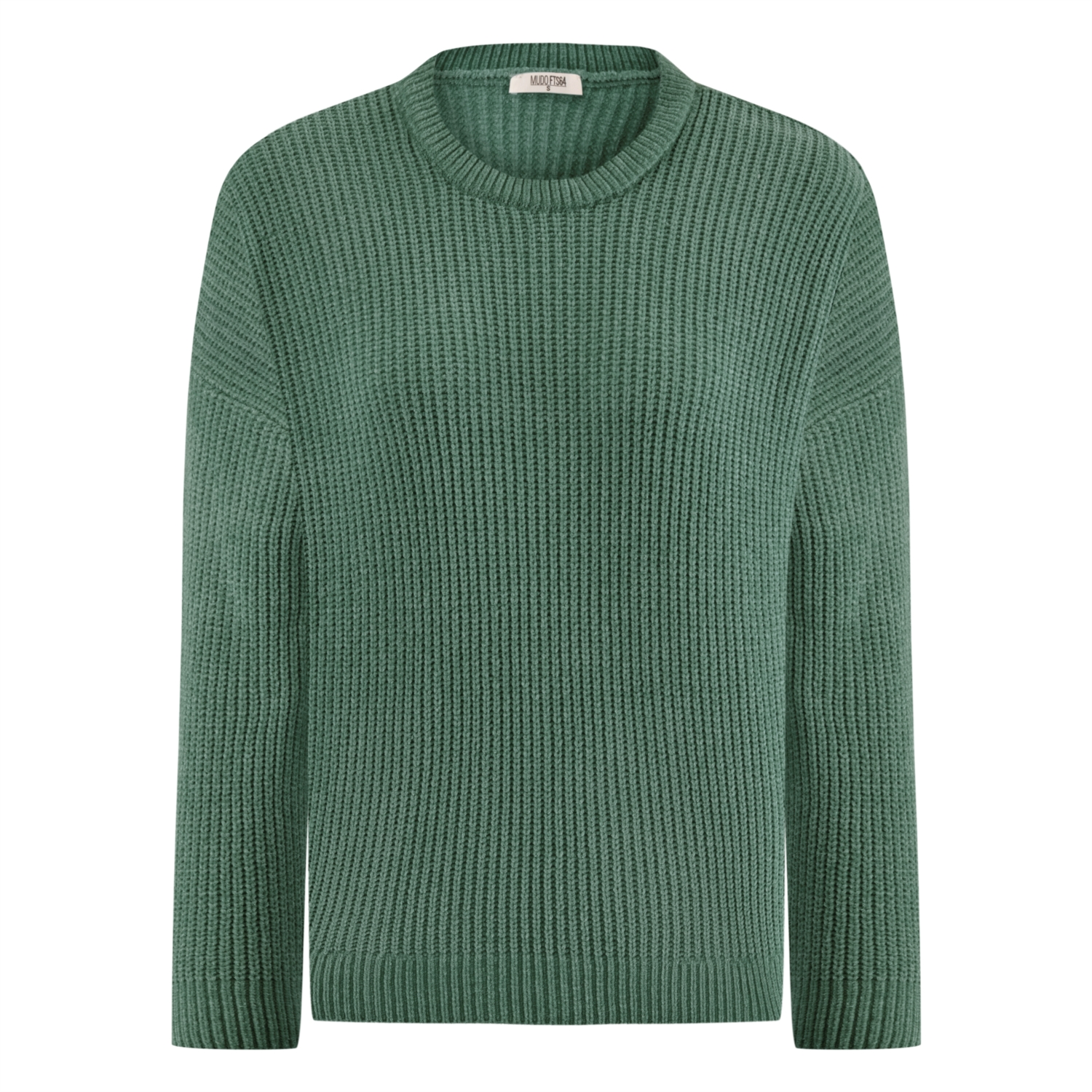 BİSİKLET YAKA TRİKO KAZAK