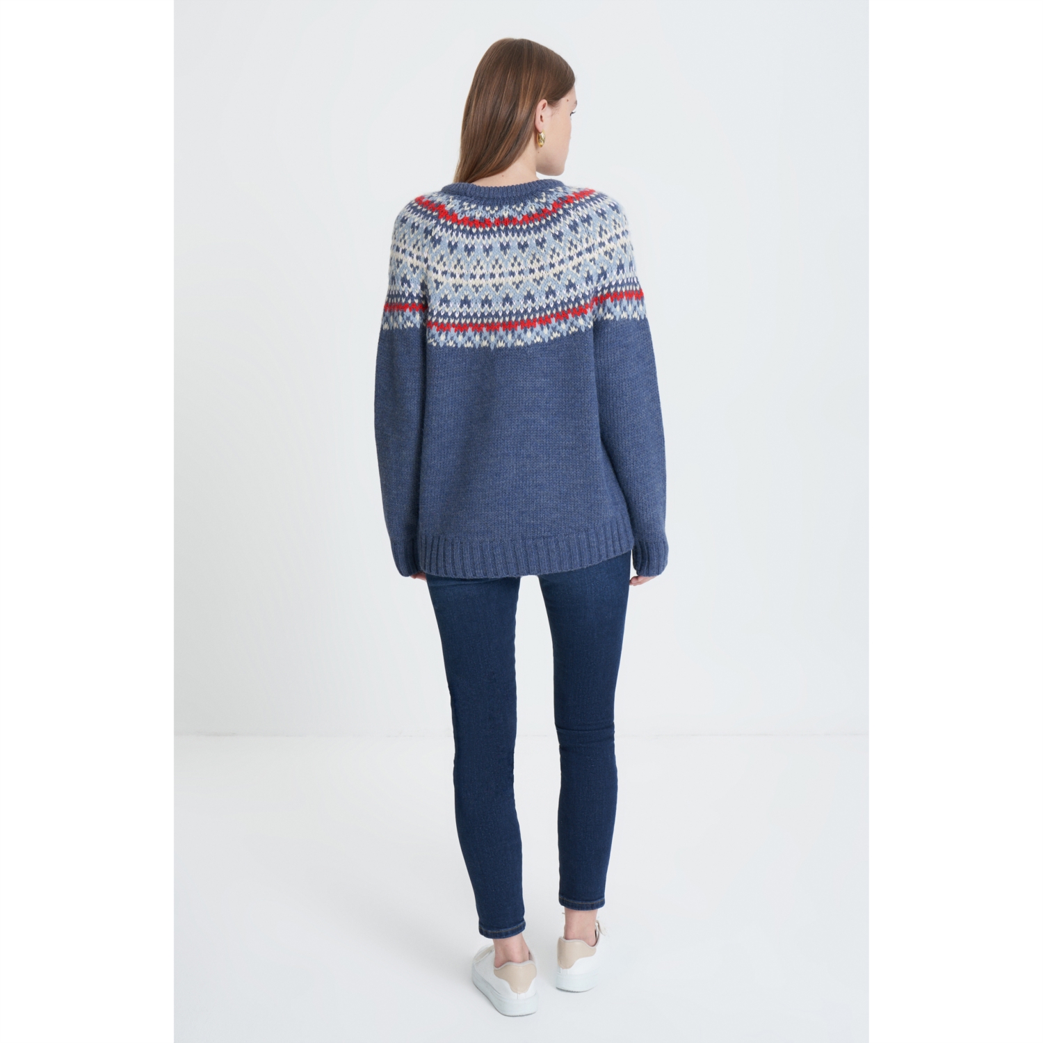 JAKARLI BİSİKLET YAKA TRİKO KAZAK