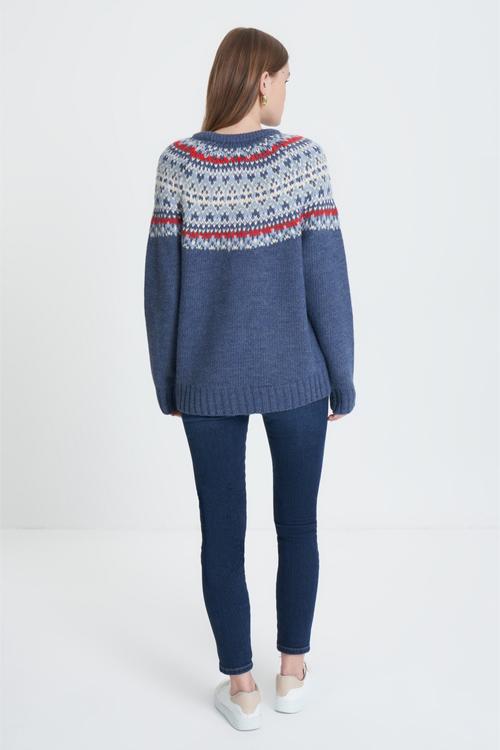  JAKARLI BİSİKLET YAKA TRİKO KAZAK