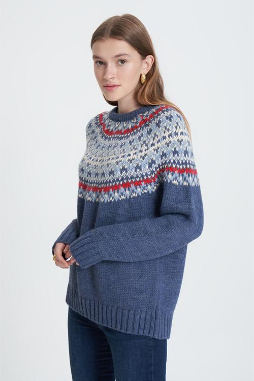  JAKARLI BİSİKLET YAKA TRİKO KAZAK