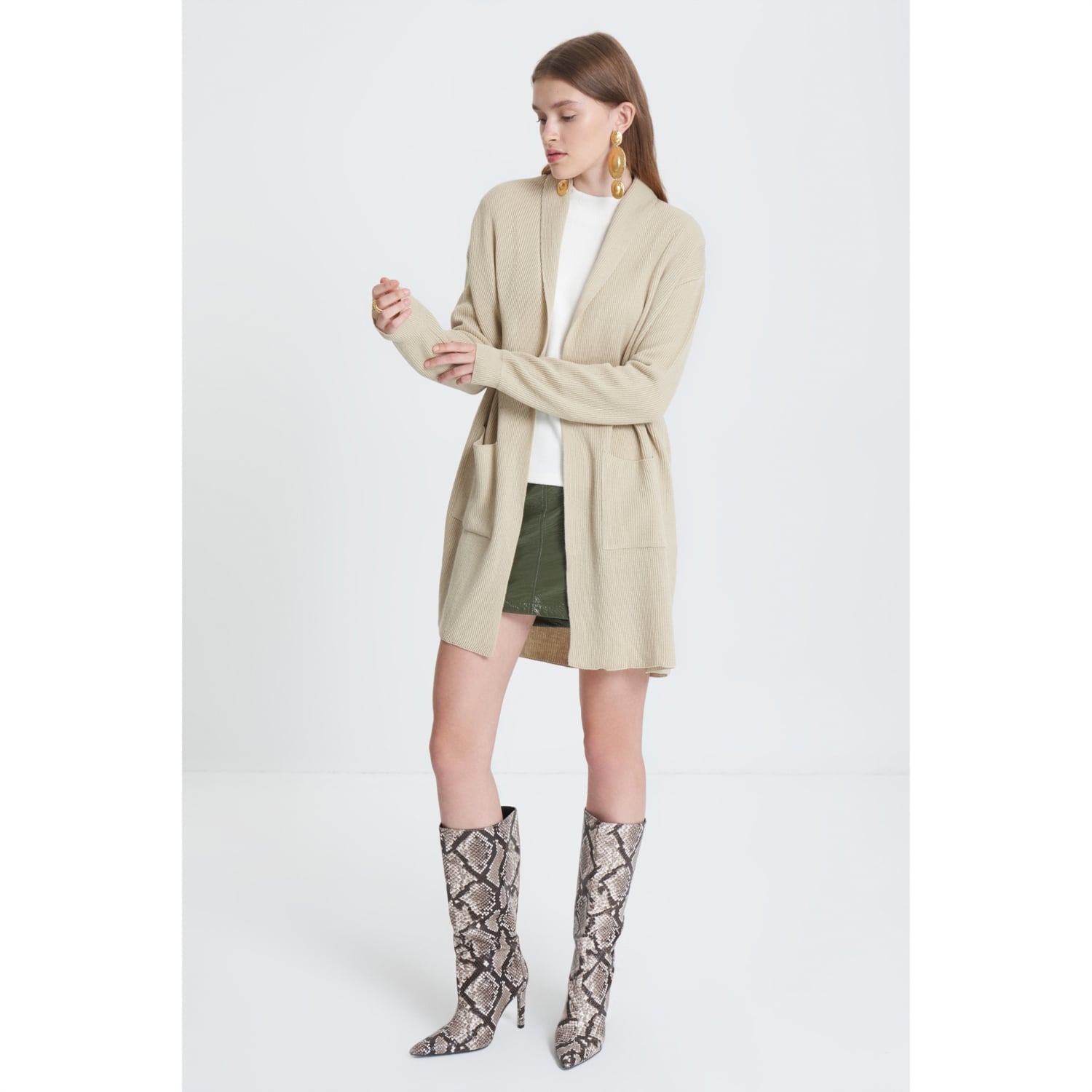 ŞAL YAKA UZUN KOLLU HIRKA