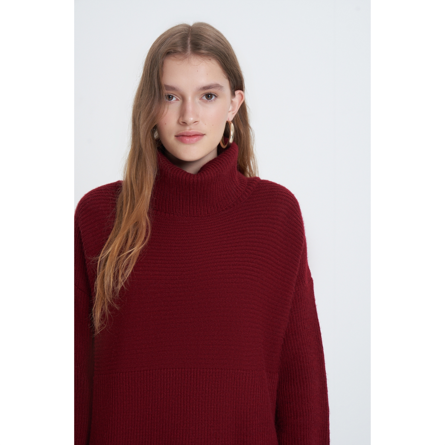 BALIKÇI YAKA TRİKO KAZAK