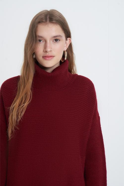  BALIKÇI YAKA TRİKO KAZAK